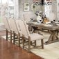 Julia Dining Table CM3014T in Rustic Light Oak w/Options