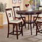 71605 Oswell Counter Height 5Pc Dining Set by Acme