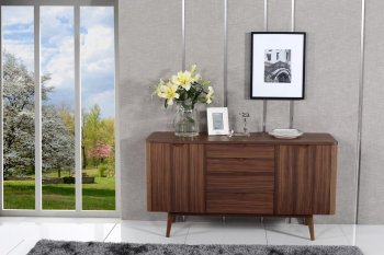 Anthrop Sideboard in Walnut by Beverly Hills [BHBU-Anthrop Walnut Sideboard]