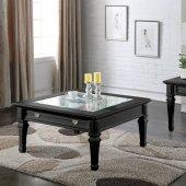 Adalyn Coffee Table & End Table 3Pc Set 80535 in Black by Acme