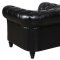 Zahara Sofa TOV-S24-01 in Black Leatherette by TOV Furniture