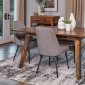 Ashton 5Pc Dining Set 123081 in Grey Sheesham by Coaster