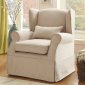 Holtville Accent Chair 1236F1S in Neutral Fabric by Homelegance