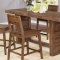 Barnes 5Pc Counter Ht Dining Set 108178 in Natural by Coaster