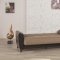 Bella Vista Sofa Bed in Brown Fabric by Casamode w/Options