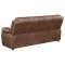 Ellington Sofa & Loveseat Set 508281 in Dark Brown by Coaster