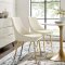 Viscount Dining Chair 3808 Set of 2 in Ivory Velvet by Modway