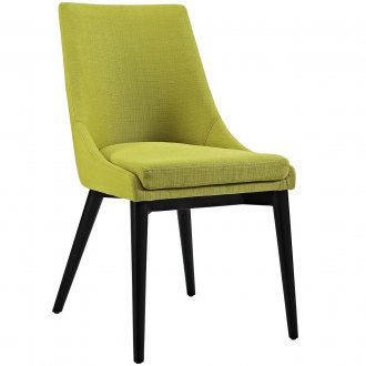 Viscount Dining Chair Set of 2 in Wheatgrass Fabric by Modway