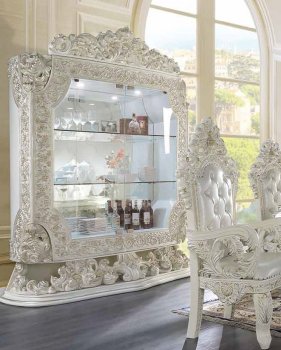 Adara Curio DN01232 in Antique White by Acme [AMCU-DN01232 Adara]