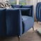 Hellebore Sofa 50435 in Blue Velvet by Acme w/Options