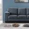 U861-GR Sofa & Loveseat Set by Global in Gray Fabric w/Options