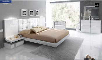 Granada Bedroom in White by ESF w/Optional Case Goods [EFBS-Granada]