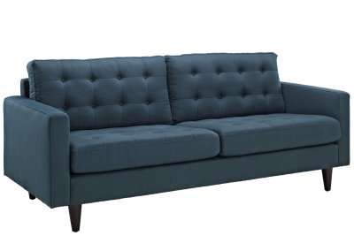 Empress Sofa in Azure Fabric by Modway w/Options