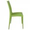 Weave Set of 4 Indoor/Outdoor Chairs MC19G in Green - LeisureMod