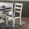 Nekoma 3Pc Dining Set CM3195T in Espresso & White w/Options