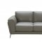 Berlin Sofa & Loveseat Set in Grey Leather by J&M w/Options