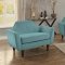 Ajani Sofa 8379TL in Teal Fabric by Homelegance w/Options