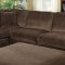 500703 Luka Sectional Sofa in Coffee Bean Fabric by Coaster