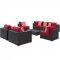 Convene Outdoor Patio Sectional Set 8Pc EEI-2368 by Modway