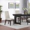 Hathaway Dining Set 5Pc 108521 Acacia Brown by Coaster w/Options