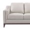 Helena Sofa & Loveseat Set Leather Italia - Granite w/Options