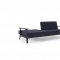 Splitback Frej Sofa Bed in Navy by Innovation w/Options