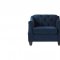 16150 Sofa in Bing Indigo Fabric by Serta Hughes w/Options