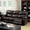 Stallion CM6319 Reclining Sofa in Brown Leather Match w/Options