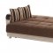 Luna Troya Brown Sofa Bed by Sunset w/Options