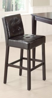 102576 Bar Stools Set of 2 by Coaster in Dark Brown