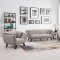 Nayeli Sofa LV02368 in Brown Linen Fabric by Acme w/Options