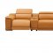 Hartley Power Motion Sectional Sofa in Camel by Beverly Hills