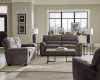 Hartsook Sofa & Loveseat 509751 in Charcoal by Coaster w/Options