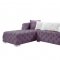 Qokmis Sectional Sofa LV00389 Purple Velvet by Acme