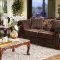 Kensett Sofa SM6210 in Brown Chenille Fabric w/Options