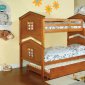 CM-BK762A Castle Pines Twin/Twin Bunk Bed Oak w/Options