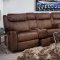 U7303C Motion Sectional Sofa in Coffee by Global