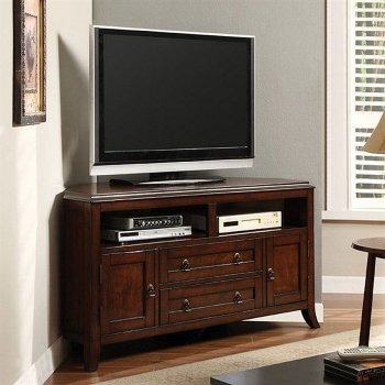 CM5305 Sterling Corner TV Console in Dark Cherry [FATV-CM5305 -TV Sterling]