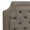 Orianna CM7674 Upholstered Bed in Gray Fabric