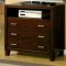 CM7290CH Gerico I Bedroom in Brown Cherry w/Options