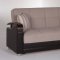 Luna Yakut Beige Sofa Bed by Sunset w/Options