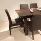 DT318 Dining Table by At Home USA in Brown w/Options