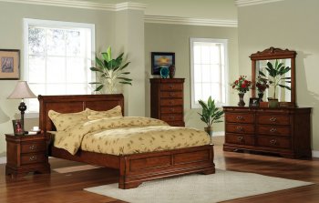 CM7650LDK Venice Bedroom in Dark Oak w/Platform Bed & Options [FABS-CM7650LDK Venice]