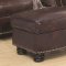 Briscoe 504701 Sofa in Tobacco Leather by Coaster w/Options