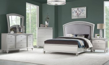 Maverick Bedroom 21800Q in Platinum by Acme w/Options [AMBS-21800-Maverick]