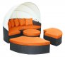 Quest Canopy Outdoor Patio Daybed Set Choice of Color by Modway