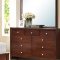 Ilana 24590 Bedroom in Brown Cherry by Acme w/Options