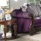 Emilia Sofa SM6419 in Purple Chenille Fabric w/Options