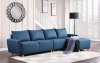 Marcin Sectional Sofa 51820 in Blue Fabric by Acme