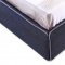 Chanelle Bed in Grey Fabric by J&M w/Options